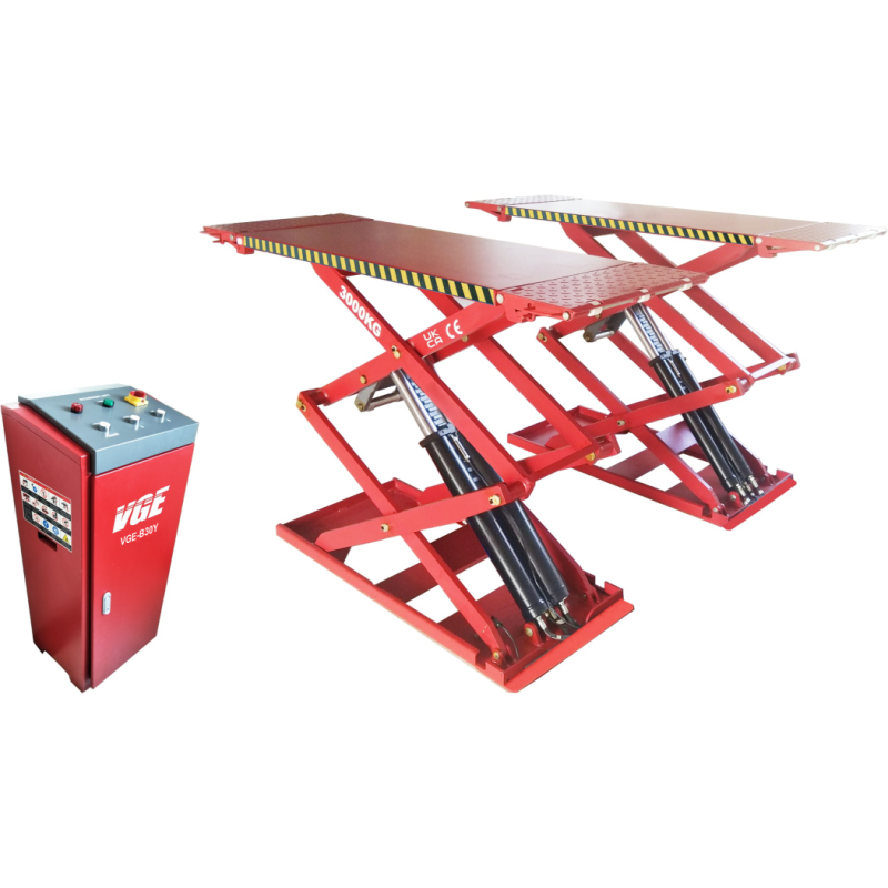 Short Full Height Scissor Lift (3.0 Tonne) - Surface Mounted